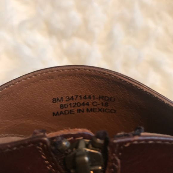 🚫SOLD🚫 Frye Nora Brown Ankle Bootie - Picture 4 of 7